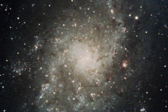 M33 in RGB Ha and Oiii